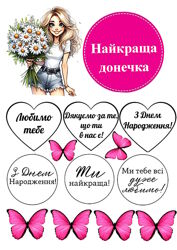 Вафельні картинки. Індивідуальний друк 