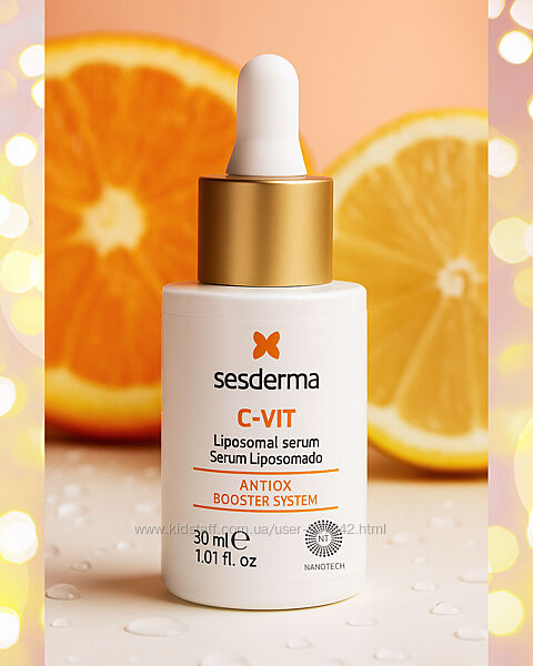 Sesderma C-VIT ANTIOX SYSTEM AX сироватка з вітаміном С - Інєкція сяйва 
