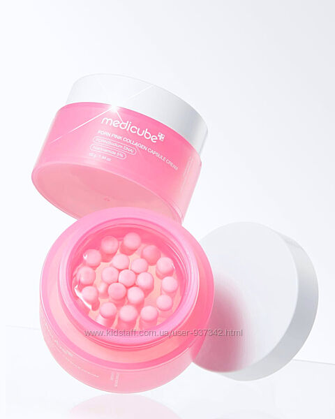  Medicube PDRN Pink Сollagen Capsule капсульний крем з PDRN та петидами 