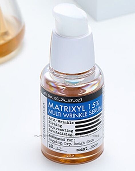 Лифтинг-сыворотка с пептидами DERMA FACTORY Matrixyl 15 Multi Wrinkle Seru