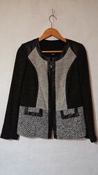 Женский жакет Yoppa Eur 42 L XL 48 50 пиджак кофта джемпер на молнии