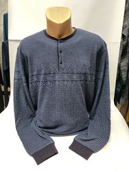 Красивый теплый батник великан турция байка свитер на кнопке