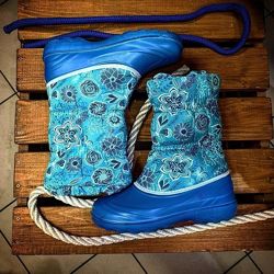 Демисезонные сапоги супер теплые и легкие
