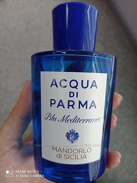 Нишевая парфюмерия, Италия ACQUA DI PARMA  Mandorlo di Sicilia 150мл