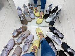 Невагомі мокасини натуральні, перфорація, р.36-41
