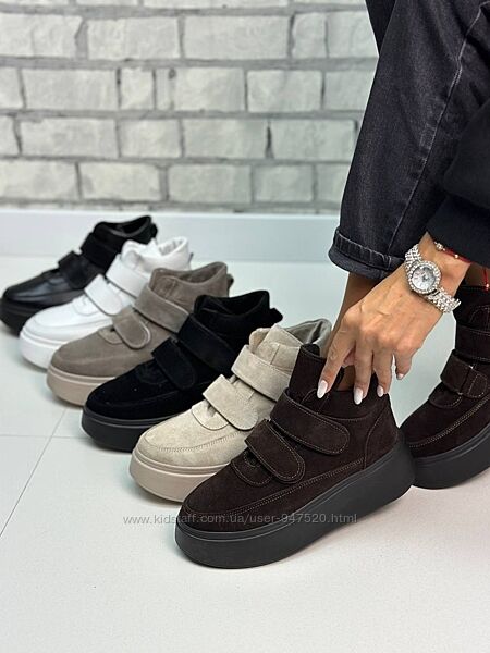 Черевики хайтопи на липучках 