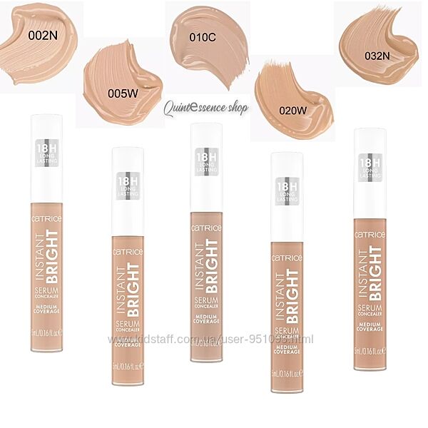Новинка 2025 Консилер-сироватка Catrice Instant Bright Bright Concealer