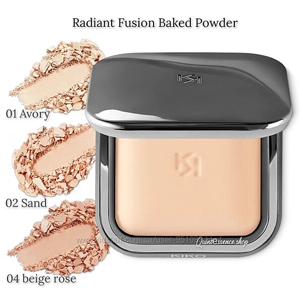 Запечена підсвічуюча пудра KIKO milano Radiant Fusion Baked Powder