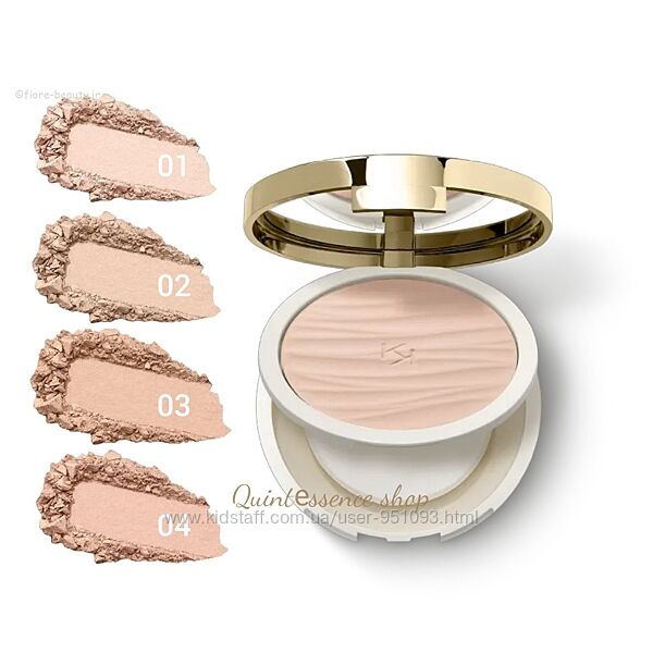 Пудра-основа KIKO Gold Reflections Summerproof Powder Foundation spf50
