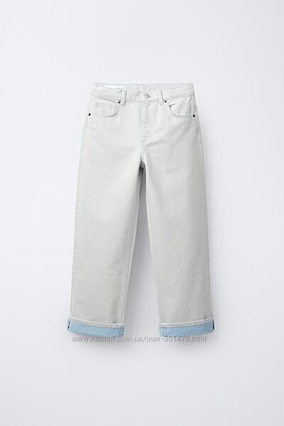 Джинси Wide Fit для хлопця підлітка від Zara 