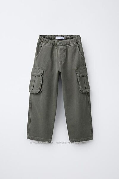 Штани карго Cargo для хлопчика від Zara 