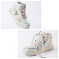 Кросівки хайтопи для дівчат від Zara