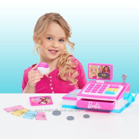 Касса Barbie Кассовый аппарат Барби Barbie Small Cash Register