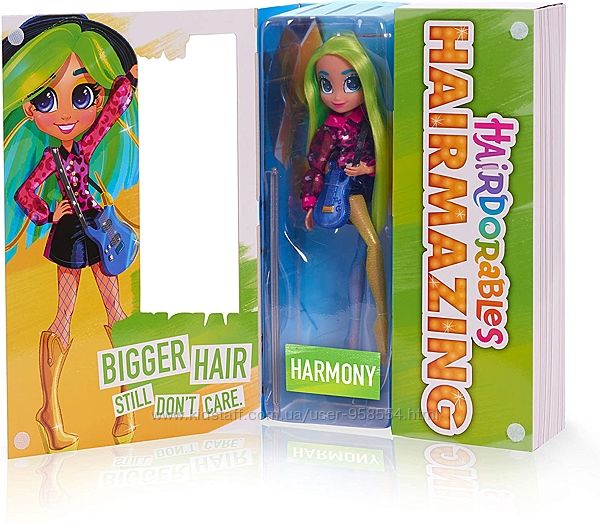 Большая кукла хэрдораблс гармония hairdorables hairmazing Harmony оригинал