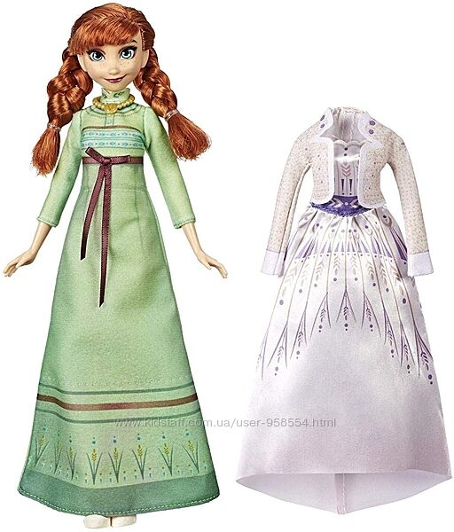 Кукла Frozen 2 Эльза и Анна с аксессуарами Anna Fashion