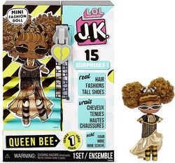 Кукла лол королева пчела мини модницы оригинал L. o. l. surprise J. K. - queen