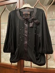 M-L Juicy Couture жіноча кофта на кнопках кардиган жакет