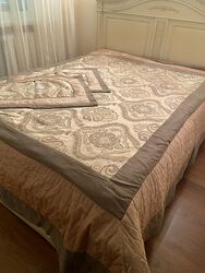 Altinbasak комплект 240/260см покривало наволочки жаккард с золотом