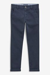 В наявності нові завужені сині брюки чінос next розм. 116, 122, 128 і 134