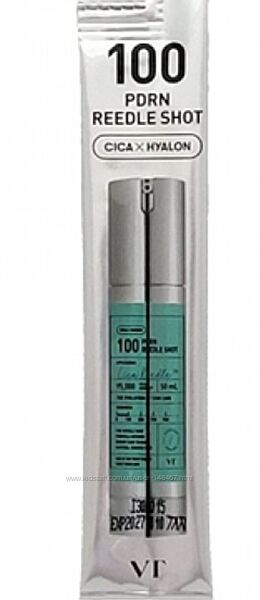 VT Cosmetics  VT COSMETICS PDRN REEDLE SHOT 100 Микроигольный бустер-сыворо