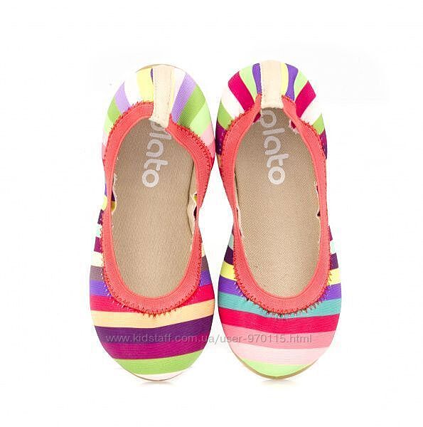 Туфли лодочки детские Plato 29 размер разноцветные, новые 