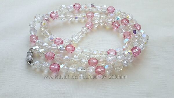 Винтажная бижутерия бусы, колье, намисто СССР, Чехословакия в коллекцию