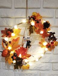 Осінній віночок Halloween Love