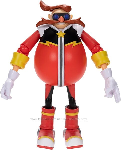 Фігурка Sonic Prime 5 Mr. Dr. Eggman Доктор Еґман Сонік Айво Роботнік 