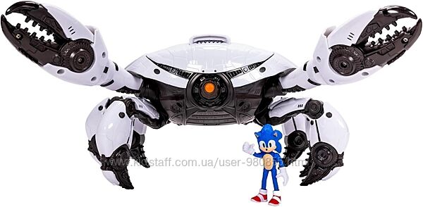 Набір Sonic The Hedgehog Sonic 3 Movie Crab Mech Сонік 3 в кіно, Краб робот