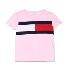 Футболка TOMMY HILFIGER Kids Pink Lady Logo Regular Fit T-Shirt 12/14 років