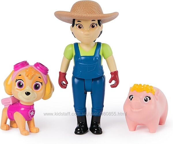 Paw Patrol Skye Farmer Yumi Piggie Скай фермер Юмі свинки Патруль Щенячий