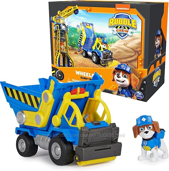 Базовий будівельний автомобіль Вілера Rubble & Crew, Wheelers Dump Truck 