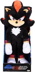 Їжачок Сонік 3 Шедов Sonic 3 Movie Shadow Deluxe Plush 33 см Jakks Pacific 