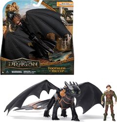 Dreamworks Toothless & Hiccup Як приборкати дракона Беззубик Гикавка
