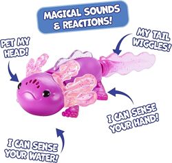 Інтерактивний аксолотль Fingerlings Interactive Baby Axolotl, Ziggy Плаває