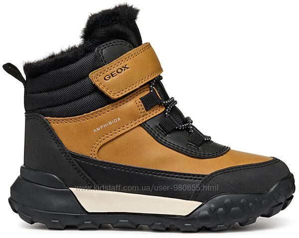 Ботинки дитячі Geox Boys J Trekkyup Boy B ABX Ботиночки Джеокс 37, 38 розм
