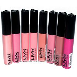 Блеск для губ NYX Professional Makeup Mega Shine Lip Gloss ассорти оригинал