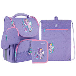 Шкільний набір Kite My Little Pony SETLP24-501S рюкзак, пенал, сумка