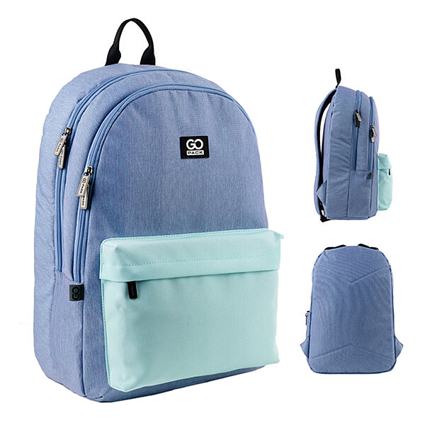 Рюкзак GoPack Education Teens GO24-140L-2 м&acuteятно-блакитний
