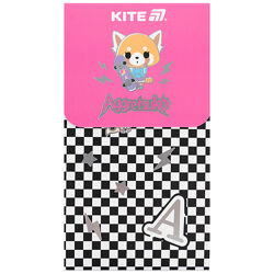 Блокнот на магніті Kite Aggretsuko AR24-092, 60 аркушів, клітинка