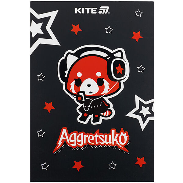 Блокнот-планшет Kite Aggretsuko AR25-194, A5, 50 аркушів, клітинка