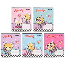 Зошит шкільний Kite Aggretsuko AR25-236, 18 аркушів, клітинка