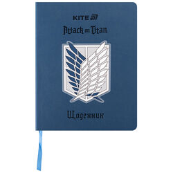 Щоденник шкільний Kite Attack on Titan AT25-283, м&acuteяка обкладинка, PU