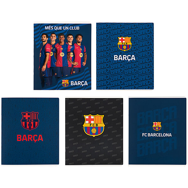 Зошит шкільний Kite FC Barcelona BC25-238, 24 аркуші, клітинка