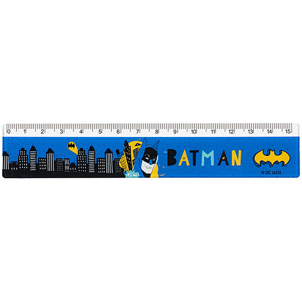 Лінійка пластикова Kite DC Comics DC25-090, 15 см