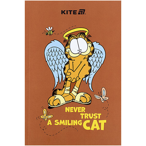 Блокнот Kite Garfield GF25-193-1, термобіндер, А5, 64 аркуші, нелінований