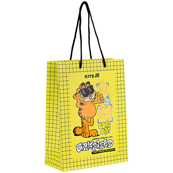 Пакет паперовий подарунковий Kite Garfield GF25-265, 18х24см