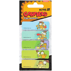 Закладка паперова з малюнком Kite Garfield GF25-480, 100 шт, 5х15х50 мм, прямокутна