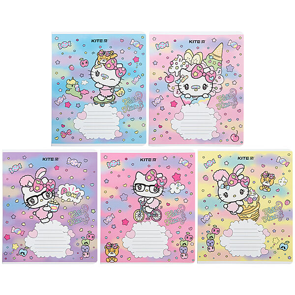 Зошит шкільний Kite Hello Kitty HK23-237, 18 аркушів, лінія