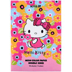 Папір кольоровий неоновий Kite Hello Kitty HK24-252-1, A4